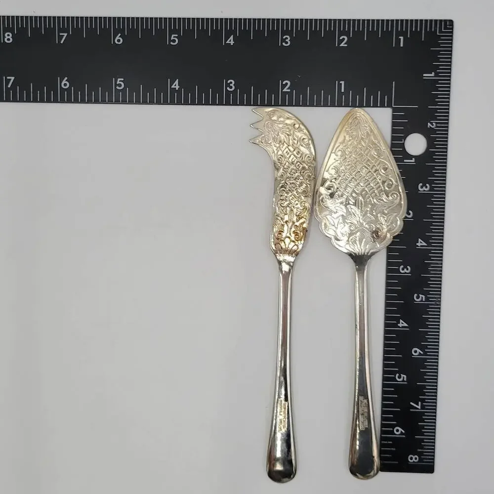 2-pc Set Appetizer Cheese Spreader Knife Serving Utensil 7